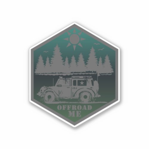 OFF ROAD ME Wilderness GW Sticker