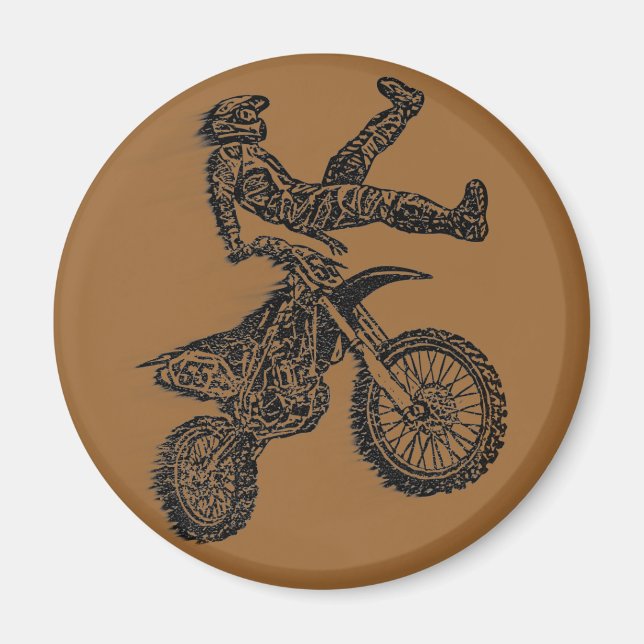 Off road moto magnet (Front)