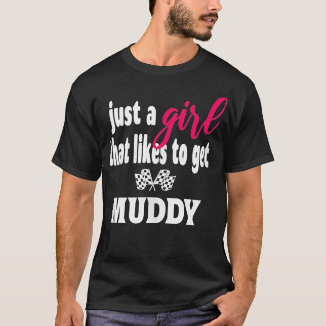 Off Road Mudding Mud Run Mud Bogging  T-Shirt (Front)
