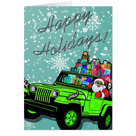 Off Road Santa Cards (Front)