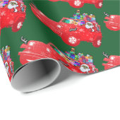 Off Road Santa Wrapping Paper (Roll Corner)