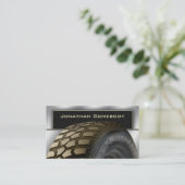 Off Roaders Tyre Business Card Template 13 (Standing Front)
