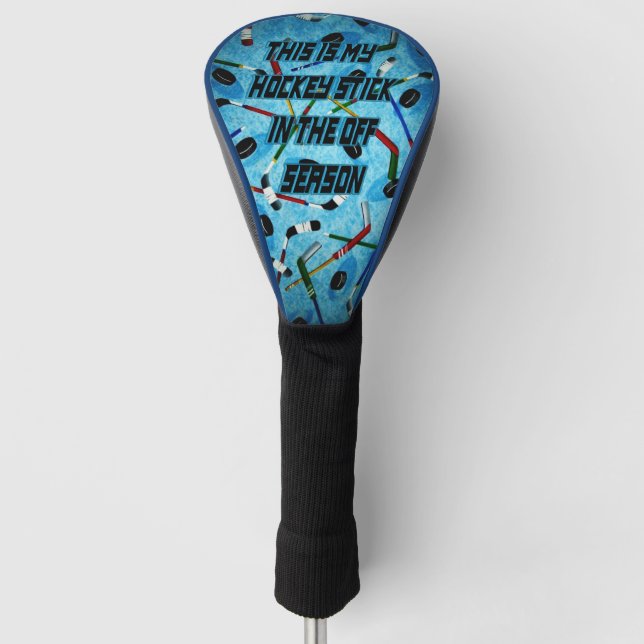 Off Season Hockey Stick Golf Head Cover (Front)