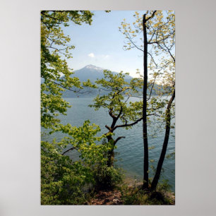 Off the Beaten Path Country Lake Landscape Poster