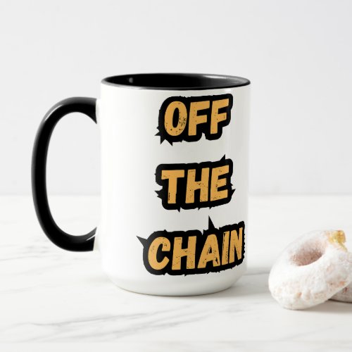 Off the chain orange edition mug