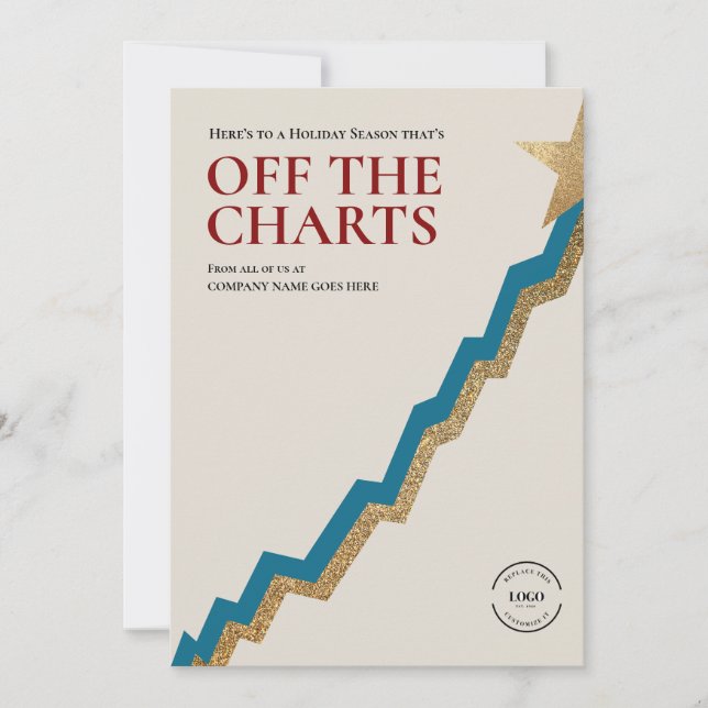 Off the Charts Corporate Holiday Success chart (Front)