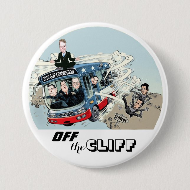 Off the CLIFF! Button (Front)