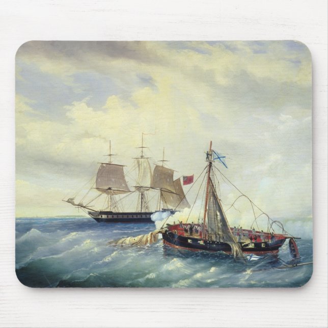 Off the coast of Nargen Island Mouse Pad (Front)
