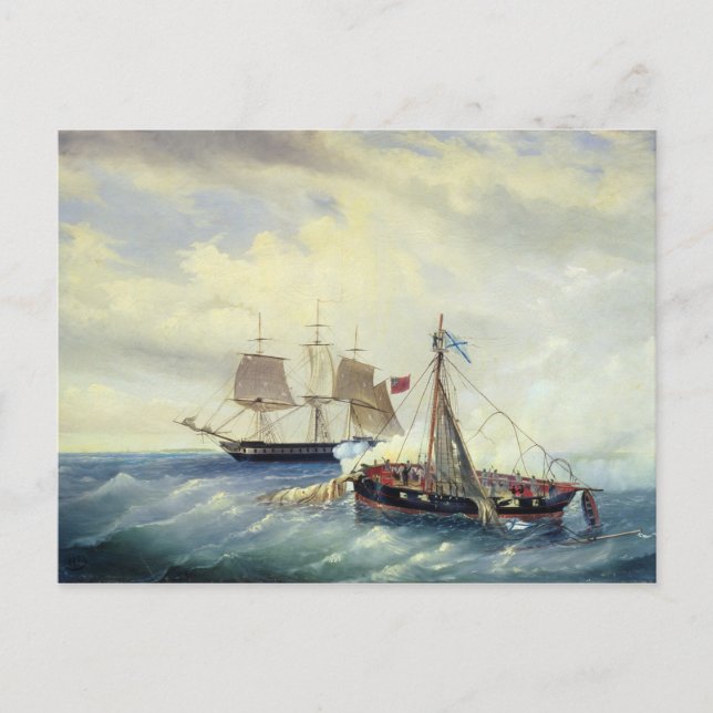 Off the coast of Nargen Island Postcard (Front)