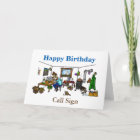 Off Grid Birthday Card for Hiking, Mountaineers | Zazzle.com