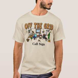Off The Grid Ham Radio Shack T-shirt