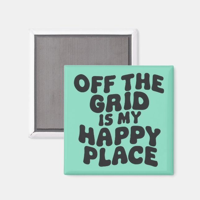 Off the Grid Magnet (Front/Back)