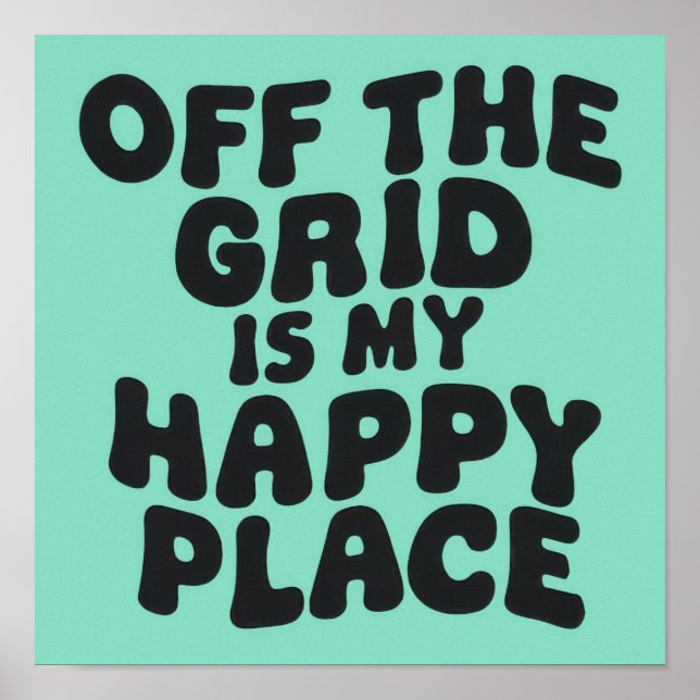 Off the Grid Poster (Front)