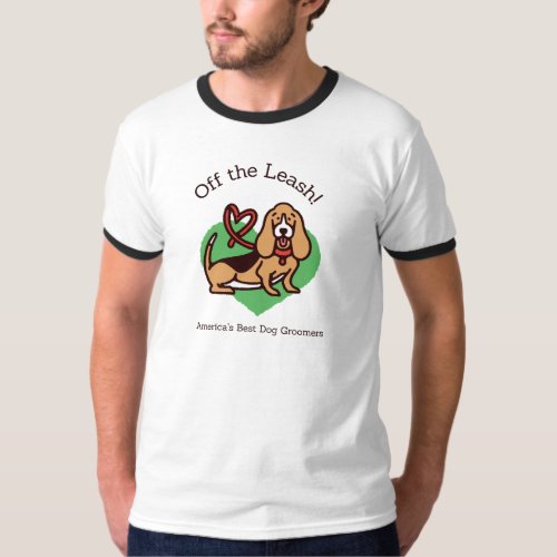 Off The Leash Dog Groomers T_Shirt