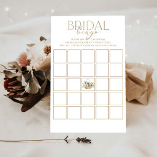 Off The Market  Bridal Shower Bingo Game