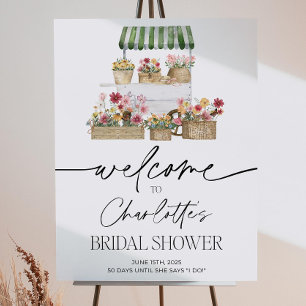 Off the Market Bridal Shower Welcome Sign, Bridal Foam Board