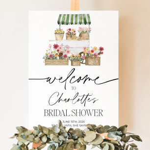 Off the Market Bridal Shower Welcome Sign, Bridal  Foam Board