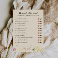 Off The Market Downloadable He said She said Card