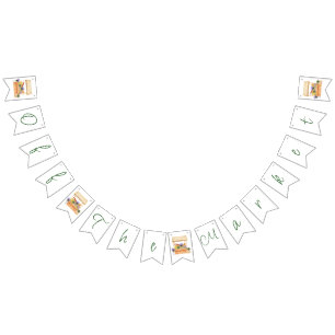 Off the Market Farmers Flower Market Bridal Shower Bunting Flags