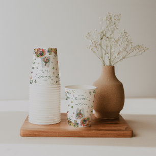 Off The Market Farmer's Market Bridal Shower Paper Cups