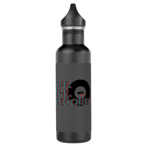 Off The Record Head phone Water Bottle