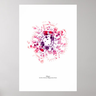 Off the Staff: Allegro (color) Poster