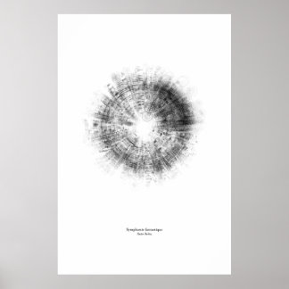 Off the Staff: Symphonie fantastique (black) Poster