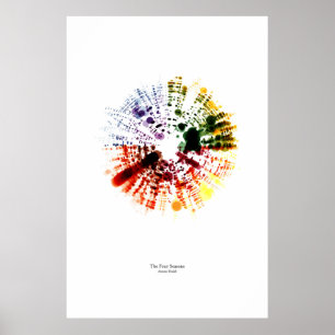 Off the Staff: The Four Seasons (color) Poster