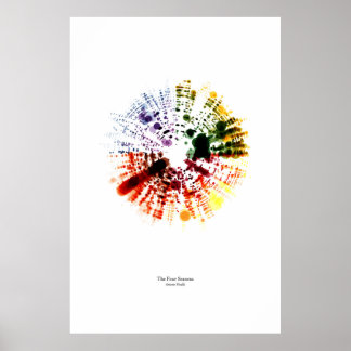 Off the Staff: The Four Seasons (color) Poster