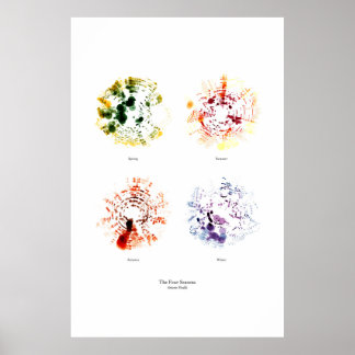Off the Staff: The Four Seasons (separate, color) Poster