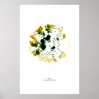 Off the Staff: The Four Seasons - Spring (color) Poster
