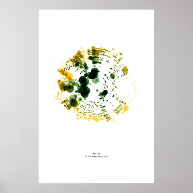 Off the Staff: The Four Seasons - Spring (color) Poster (Front)
