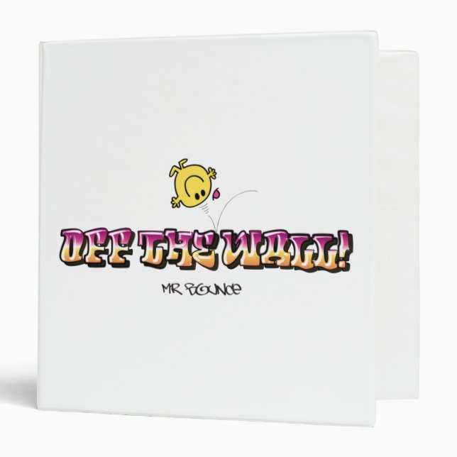 Off The Wall! 3 Ring Binder (Front/Inside)