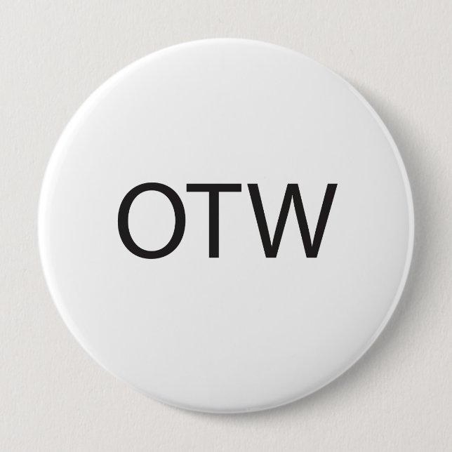 Off The Wall -or- Otherwise.ai Pinback Button (Front)