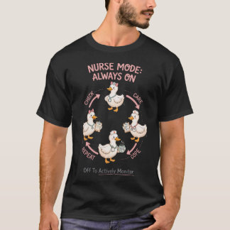 Off To Actively Monitor Nurse Testing Day T-Shirt