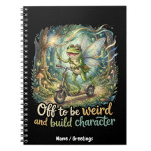 Off To Be Weird & Build Character Whimsical Fairy
