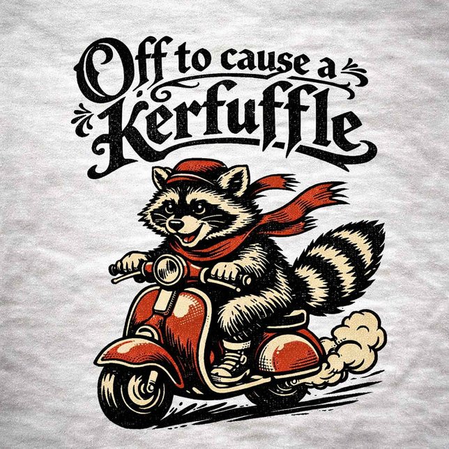 Off to cause a kerfuffle T-Shirt (Creator Uploaded)