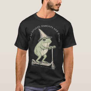 Off To Crunch Numbers And T-Shirt