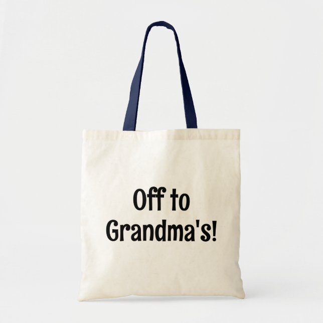 Off  to Grandma's bag (Front)