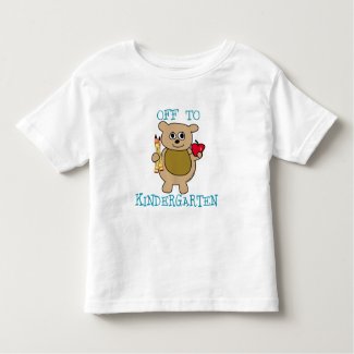 Off to Kindergarten Toddler T-shirt
