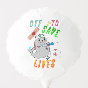 Off To Save Lives Balloon