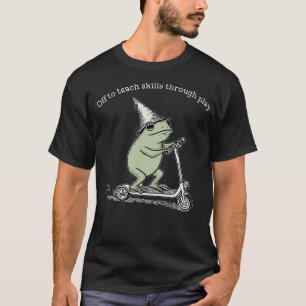 Off to Teach Skills Through Play Occupational Frog T-Shirt
