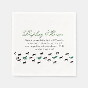 Off to the Altar Horse Racing Bridal Shower Napkins