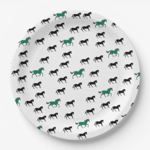 Off to the Altar Horse Racing Bridal Shower Paper Plates