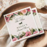 Off to the Altar Kentucky Derby Bridal Shower Napkins