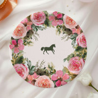 Off to the Altar Kentucky Derby Bridal Shower Paper Plates