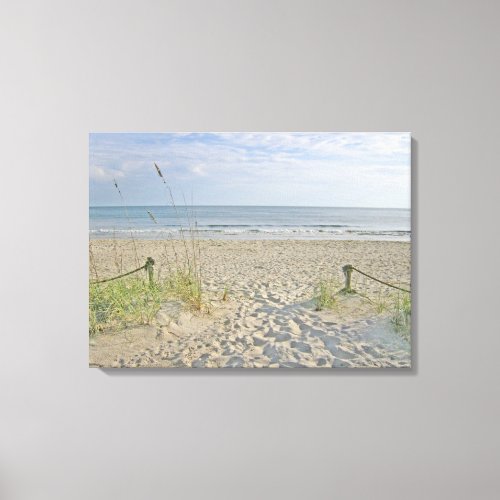 Off To The Beach Canvas Print