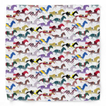 Off to the Horse Races Jockey Silk Pattern Bandana Off to the Horse Races Jockey Silk Pattern Bandana