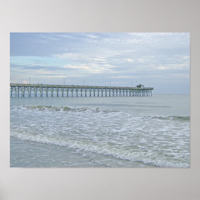 Off to the Pier Poster (Front)