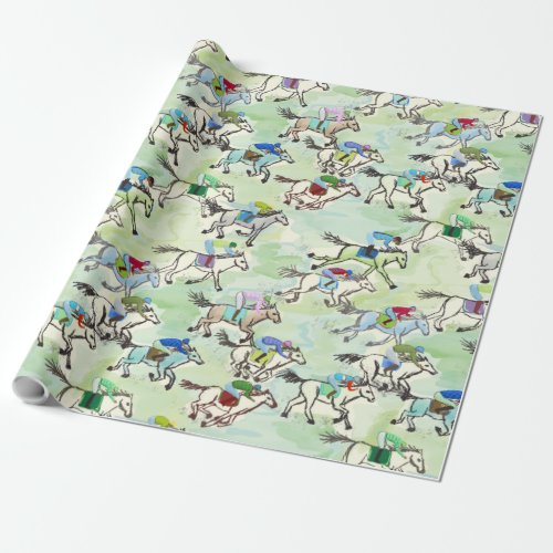Off to the Races Gift Wrap